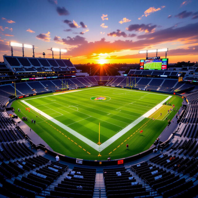 Football Field Wallpaper - Made With AI gallery