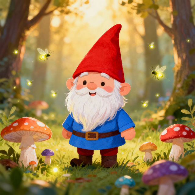 Gnome Drawings - Created with AI gallery