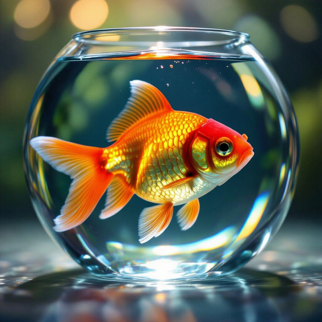 Pictures Of Goldfish - AI Generated gallery