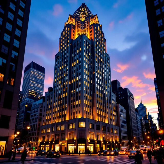 Art Deco Buildings - AI Generated gallery