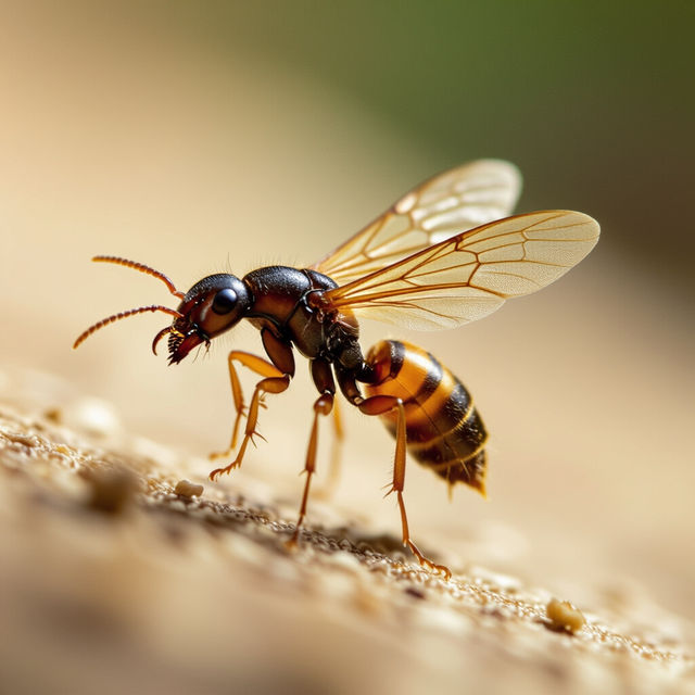 Picture Of Termite With Wings gallery