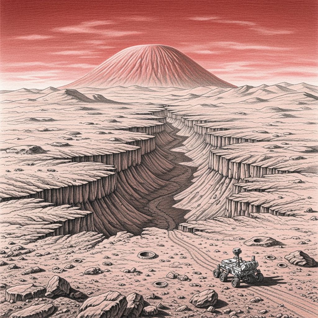 AI Mars Drawings Gallery - Create Your Own Mars Art