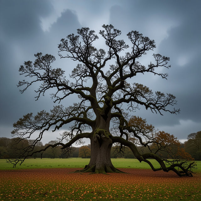 Pictures of Dying Oak Trees - AI Generated gallery