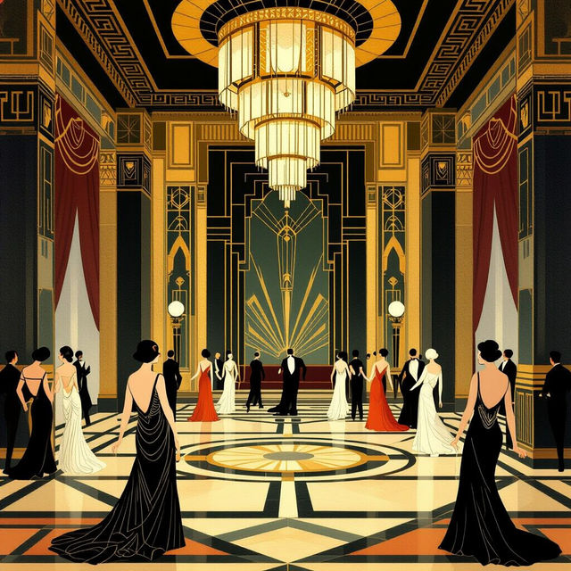 Art Deco Designs - AI Generated gallery