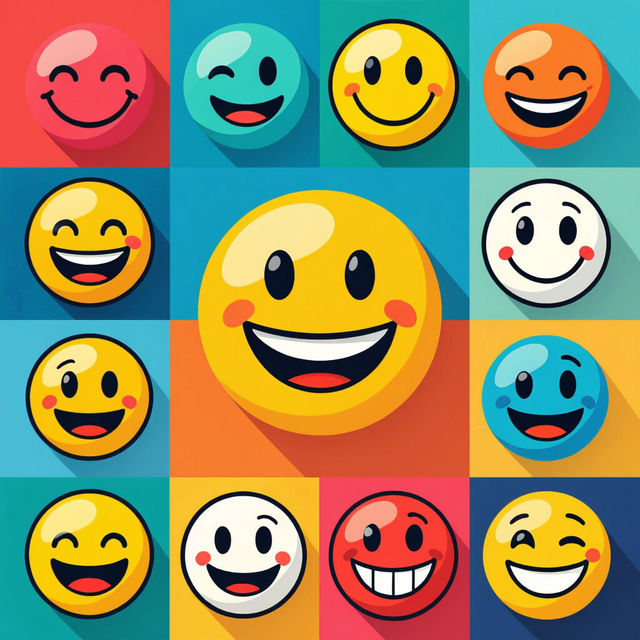 Smiley Face Art - Made With AI gallery