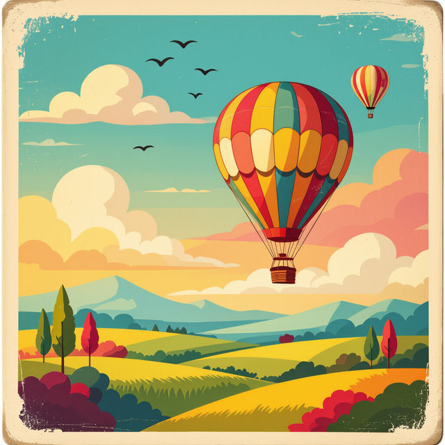 AI-Generated Picture Postcards gallery