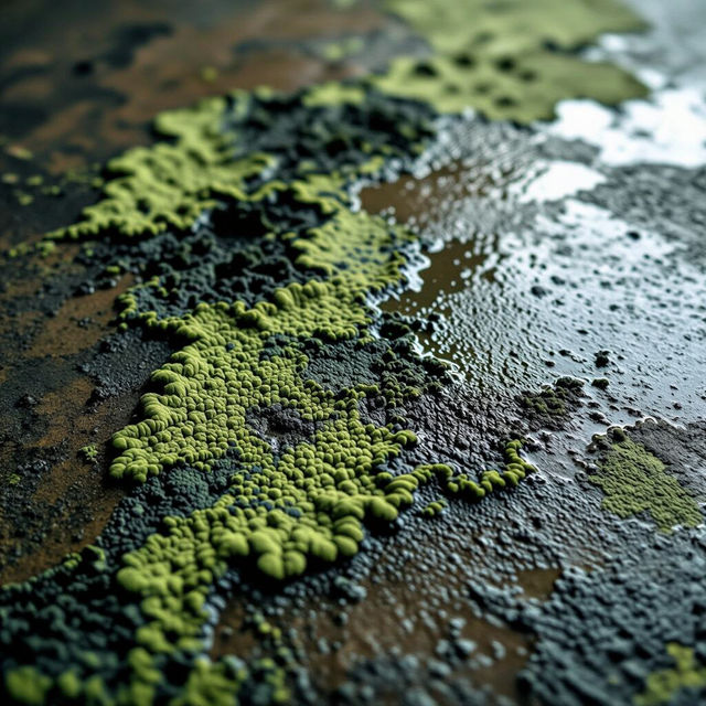 Pictures of Mold on Concrete Floor gallery