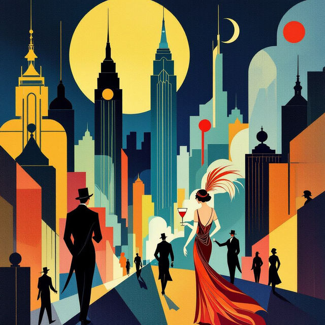 1920s Art Style Images gallery