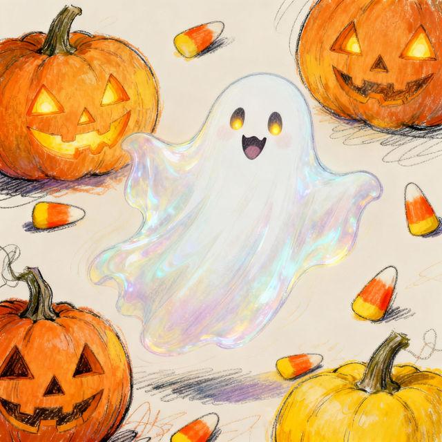 Halloween Drawings - Made With AI gallery