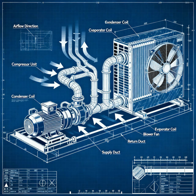 HVAC Drawings - AI Generated gallery