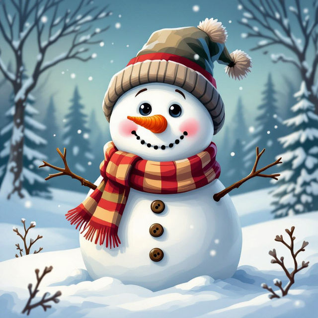 Snowmen Pictures - Made With AI gallery