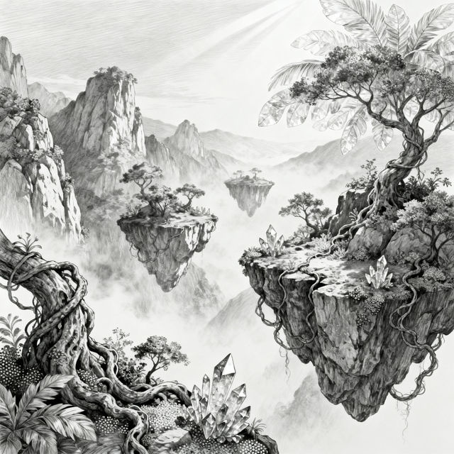 Pencil Sketch Ideas - AI Generated gallery