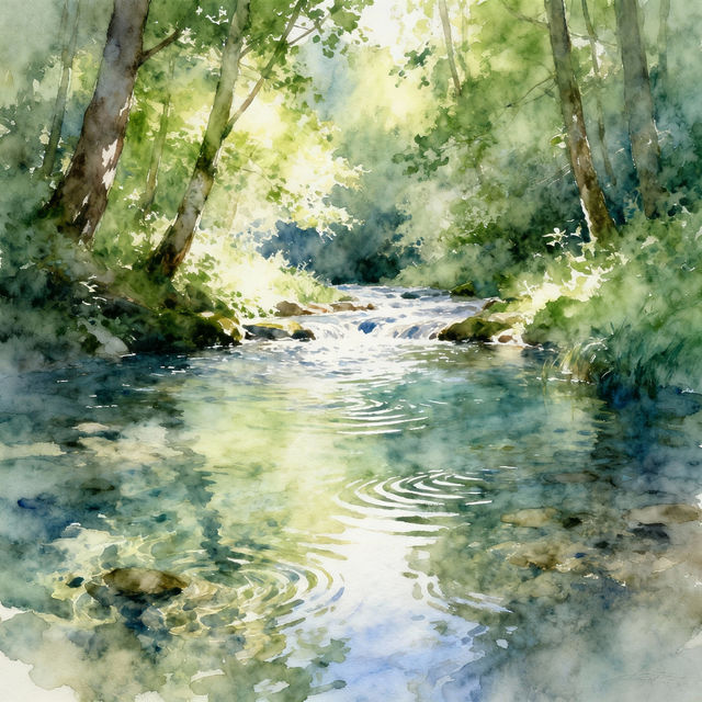 Freshwater Drawings - AI Generated Art gallery