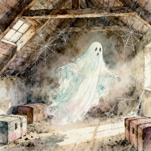 Ghosts Drawings - AI Generated gallery