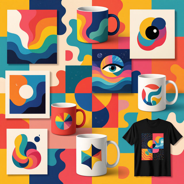 AI Art Products gallery