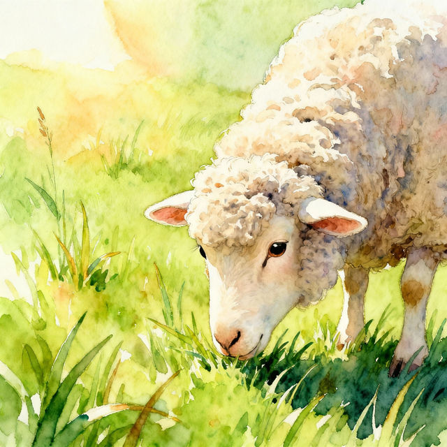 Drawing Of A Sheep - AI Generated Art gallery