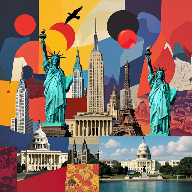 Famous Art In The United States - AI Generated gallery