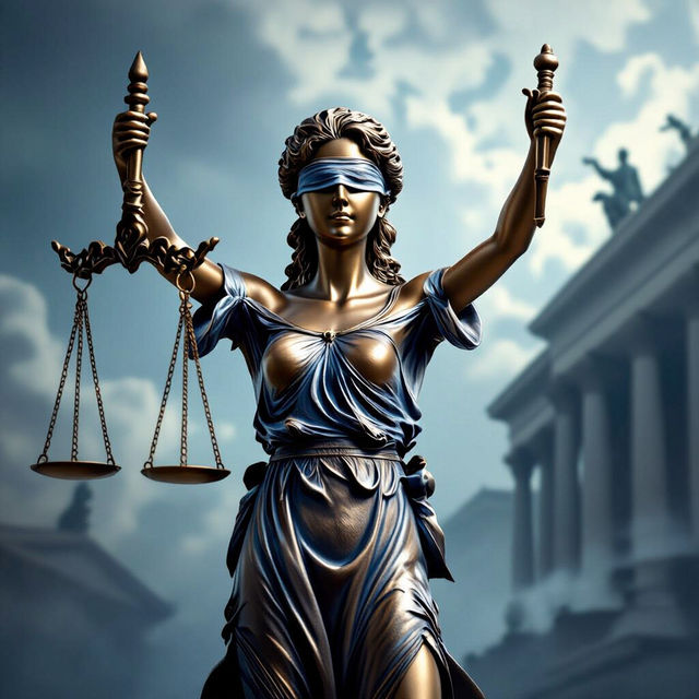 Lady Justice Art - AI Generated gallery