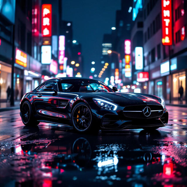 Black AMG Wallpapers 4K gallery