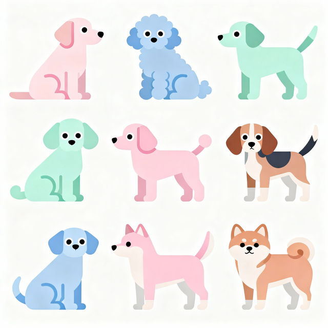 Cute Dog Drawings - Made With AI gallery