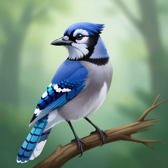 Blue Jay Pictures - Made With AI gallery