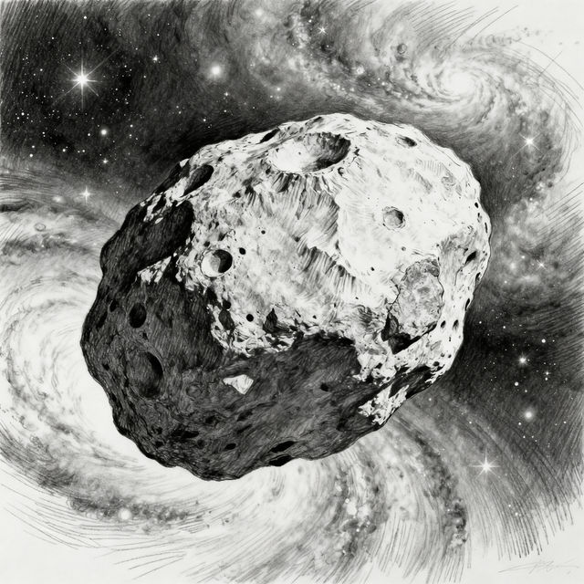 Asteroid Drawings gallery