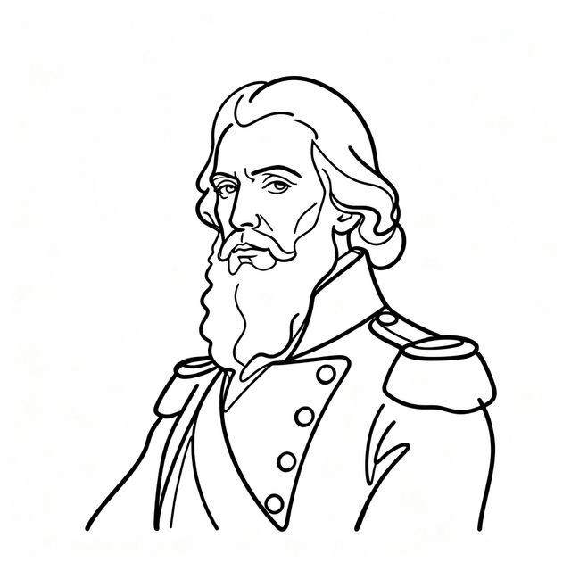 Famous Line Art - Created With AI gallery