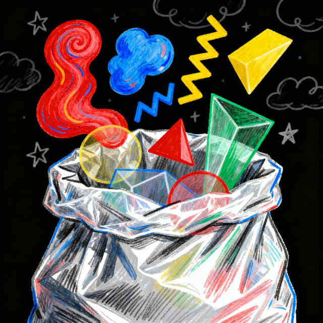 Trash Bag Drawing gallery