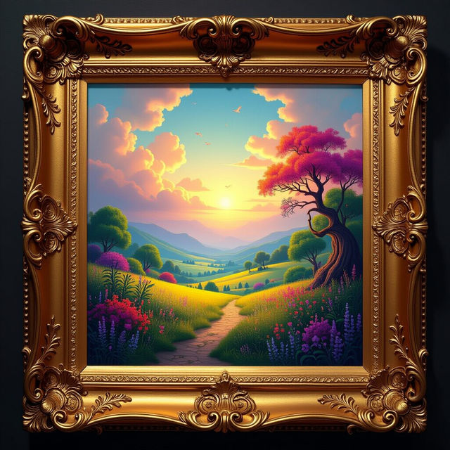 Picture Framed Art - AI Generated gallery