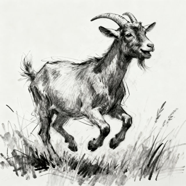 Goat Sketches - AI Generated Art gallery