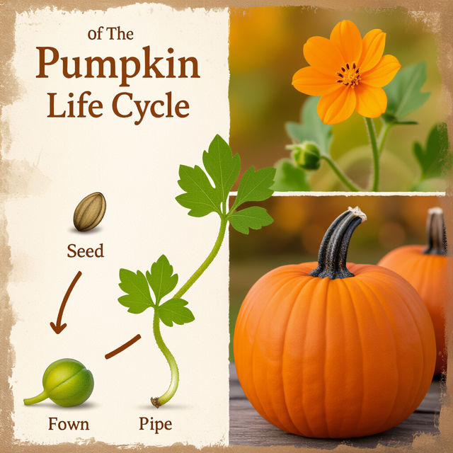 Pumpkin Life Cycle Pictures gallery