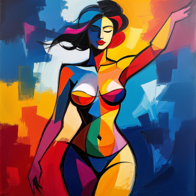 Abstract Art People - AI Generated gallery