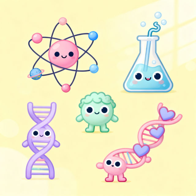 Cute Science Drawings gallery