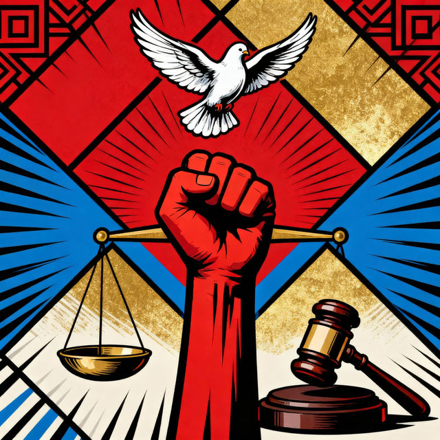 Human Rights Drawings - AI Generated gallery