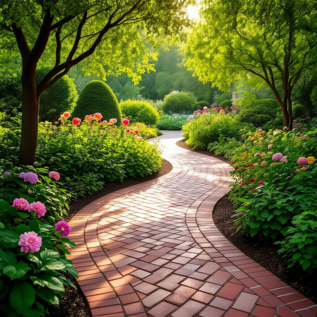 Brick Walkway Patterns Pictures gallery