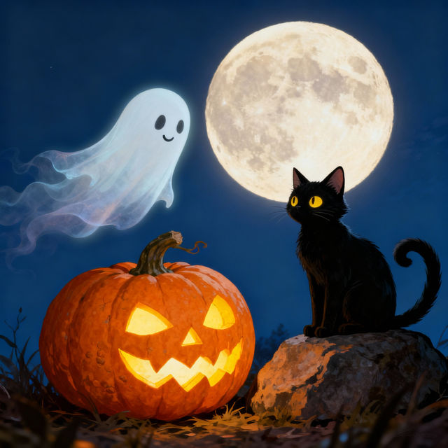 Halloween Drawings - Made With AI gallery
