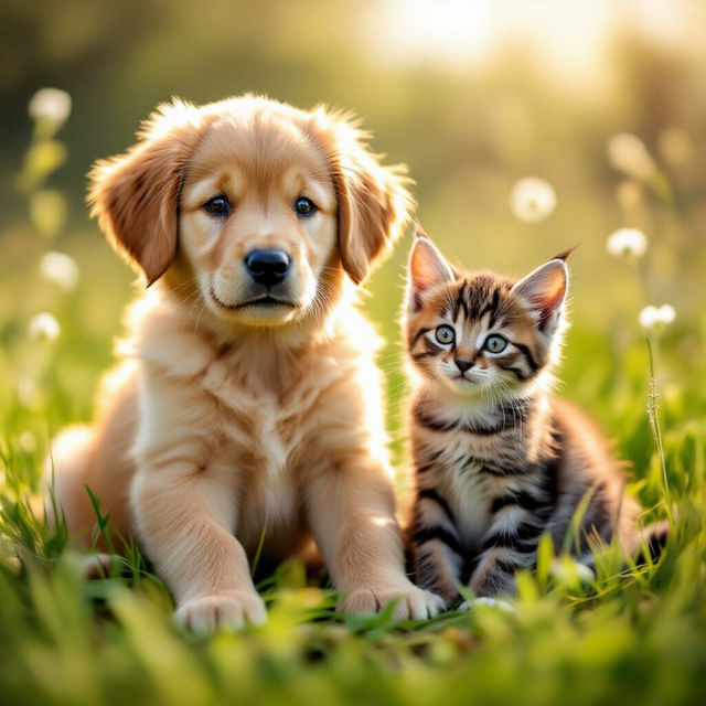 Pictures of Dogs and Cats - AI Generated gallery