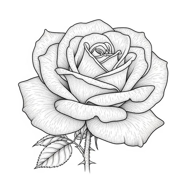 AI Flower Drawings Gallery gallery