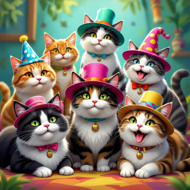 50 Funny Cat Pictures - Made With AI gallery