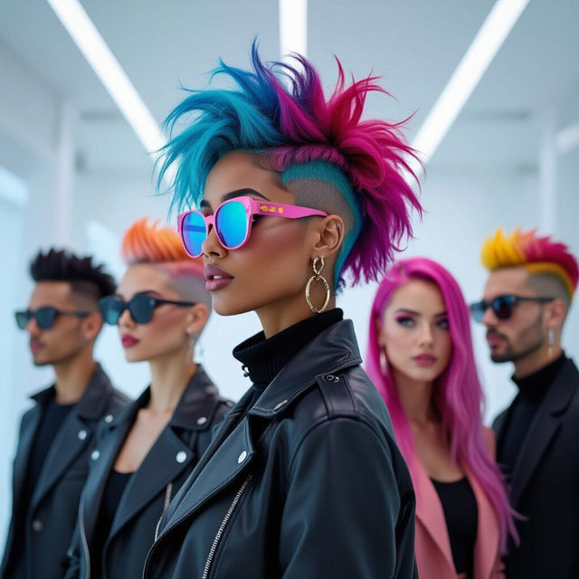 AI Hair Color Images gallery