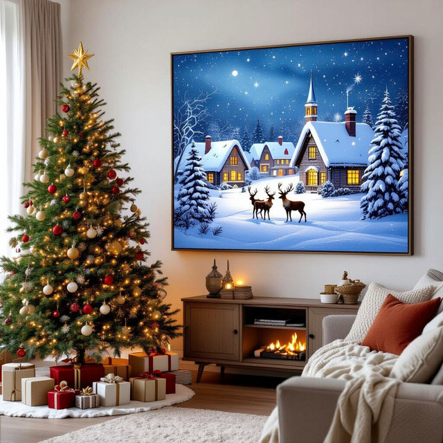 Christmas Canvas Wall Art gallery