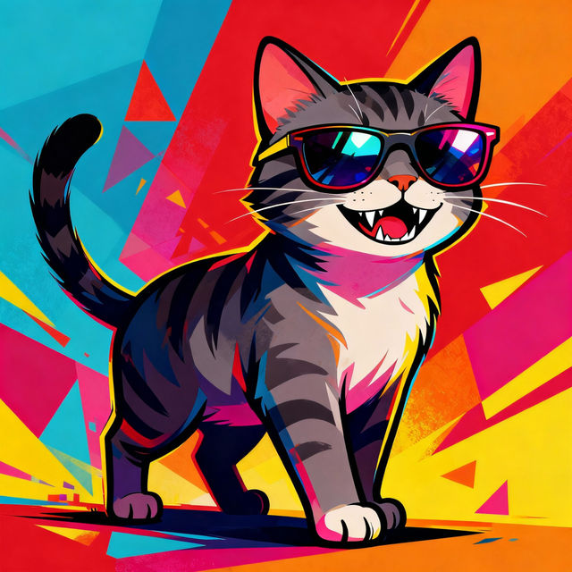 Cool Cat Drawings - Made With AI gallery