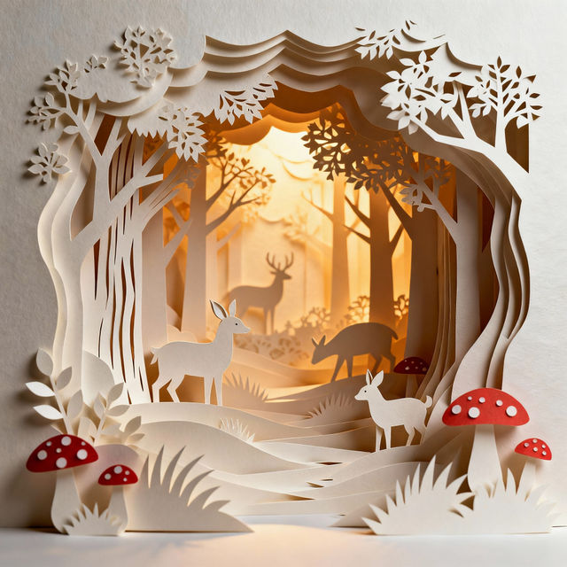 Paper Art Projects - Made With AI gallery