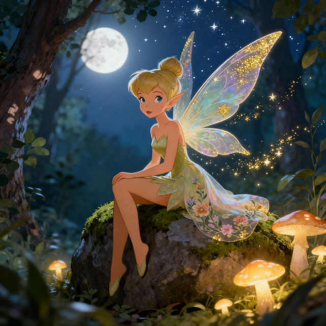 Tinkerbell Drawings - Made With AI gallery