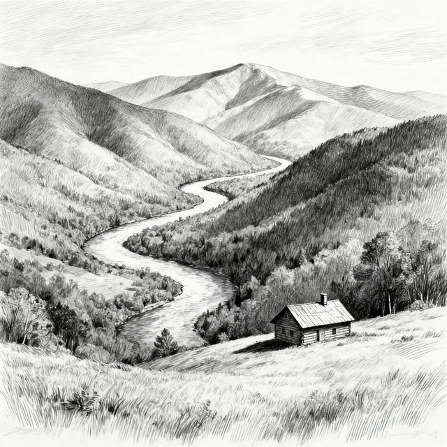 Appalachian Mountains Drawings gallery