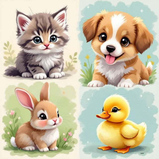 Cute Animals Wallpaper gallery