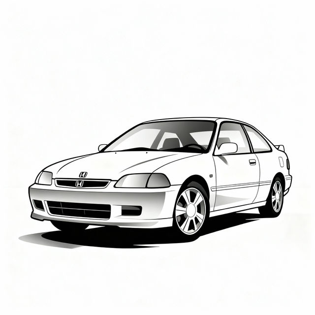 Honda Civic Drawings gallery