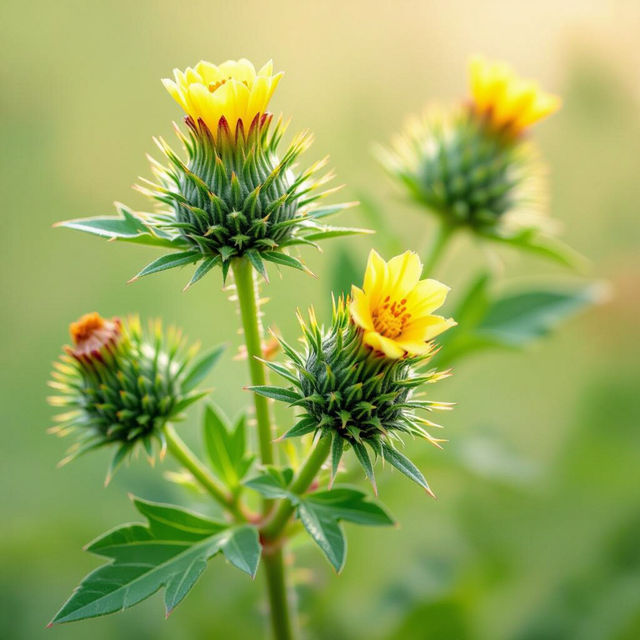 Tribulus Terrestris Plant Images gallery