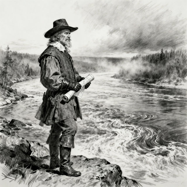 Henry Hudson Drawings - Made With AI gallery