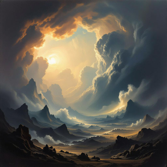 John Martin Art - AI Reimagined gallery